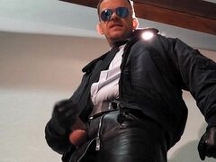 Leather Cop 62