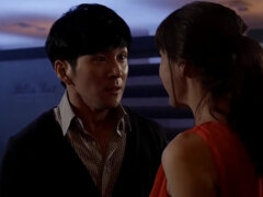 아시안, 큰 엉덩이, 크림파이, 음경, 호텔, 다른 인종간의, 샤워, 키가 큰