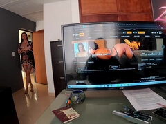 Μελαχροινή, Βαθυ λαρυγγι, Λατίνα, Δαντέλα, Ώριμη γυναίκα, Θηλές, Πρώτου προσώπου, Ισπανικό