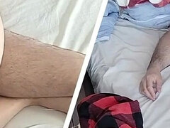 Crazy Sex in the Bedroom with a Hot Amateur Couple.