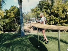 Enthousiasteling, Lieveling, Grote mammen, Blond, Hardcore, Monster, Klein, Bekijker