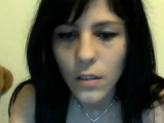 Amador amadora, Morena, Solo chão, Adolescente, Câmera de web webcam