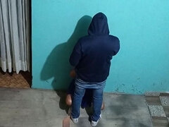 Surprising My Stepsister with the Neighbor While Cuckold Is Away