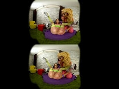 3d, Блондинки, Брюнетки, Большие дырки, Лесбиянка, Натуральные сиськи, Крошечные, Молоденькие