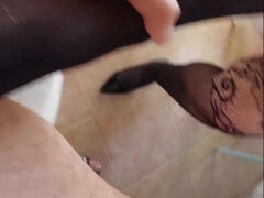 아마추어, 커플, 페티쉬, 발 페티쉬, 발로 애무하기, 밀프, 야외의, 스타킹