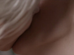 Rumpe, Blond, Lesbisk, Slikking, Fitte, Tenåring, Pupper