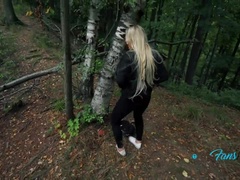 Spontaneous Fuck in the forest