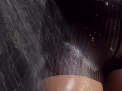 Loiroa, Lingerie, Mãe gostosa, Nylon, Meia calça, Ducha chuveiro, Solo chão, Molhadoa