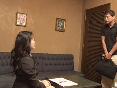 Asiatique, Sucer une bite, Faciale, Léchez, Mature, Chatte