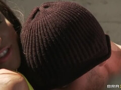 アメリカ人, アナル, お尻, 舐める尻, デカパイ, 茶髪の, 手コキする, 剃毛