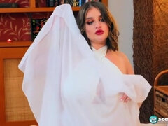 큰 엉덩이, 큰 가슴, 흑갈색 머리, 깊은목구멍, 핑거링, 밀프, 혼자, 장난감들