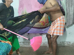 My Stepmother Was Cleaning the House, Lifted Her Skirt up and Down