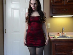 Analny, Tyłek, Duży tyłek, Niewola, Cycata, Córka, Masturbacja, Solo