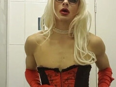 Blondína, Spodná bielizeň, Milf  mčbp, Sólo