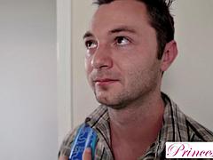 Kenzie Madison to Stepbro,  Let me Stroke it at Lil bit. I Bet Can Do it better than you Can