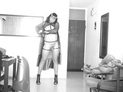 Amateur, Travestis, Lingerie, Solo, Jarretelles