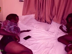 Hot threesome with two best friends