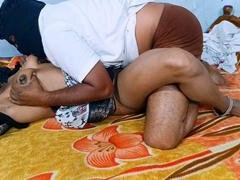 Leie, Tante, Blasen, Paar, Selbstgemacht, Indisch, Tittenfick