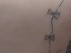 Amatör, Anal, Dildo, Hemmagjord, Onani, Mogen, Solo, Tatuering