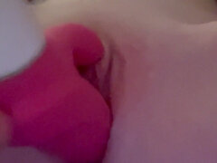 Bisexuell, Klitoris, Kvinna, Onani, Fitta, Tatuering, Tajt, Tuttar