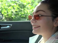 Lenna travels to Hawaii and gets right to the nude beach.