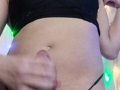 18 anni, Sborrata, Schizzo di sborra, Donna con pene, Ragazza