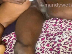 Bbw, Veľký zadok, Čierne, Kuřba, Striekanie semena, Pička, Jazdectvo, Manželka