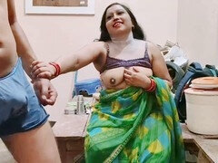 18 ans, Amateur, Tante, Grosse bite, Sucer une bite, Indienne, Maman, Belle mère