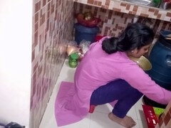 I had my way with her while she was in the kitchen.