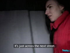 Amatør, Kukk suging, Brunette, Tjekkisk, Penger, Utendørs, Synsvinkel, Realitet