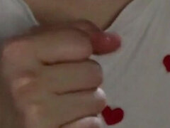 Amatéři, Kuřba, Brunetka, Pár, Sperma v puse, Různé pohledy, Krátké vlasy