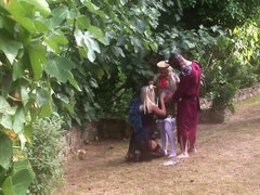 お尻, デカパイ, ブロンド, 古典, 顔射, グループ, アウトドア, ストッキング