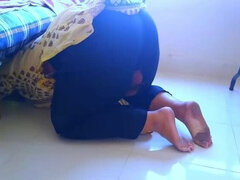 Boss Traps Maid Under Bed and Fucks Her Hard