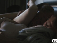 Anal, Blond, Kukk suging, Sperm skott, Hardcore, Shemale