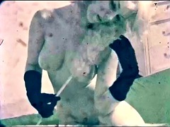 Blonde, Hard, Lingerie, Domestique, Nénés, Jouets, Rétro ancien