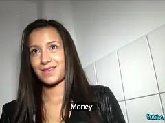 18, Brunett, Sperma shot, Hd, Monster, Pov, Offentlig, Verklighet