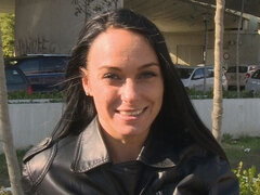 Estilo perrito, Pajear, Besar, Al aire libre, Coño, Afeitado, Adolescente, Voyeur