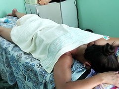 Erotisch, Hd, Massage, Spion, Titten, Ehefrau