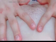 Cute Virgin Girl Tight Pink Pussy Close Up Fingering Orgasm Teen Homemade