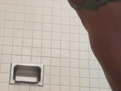 Amatör, Amerikansk, Badrum, Solo, Tatuering