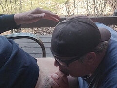 아메리카인, 약간 뚱뚱한, 할아버지, 이탈리아인, 나이든, 야외의, 현실