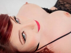 Duży tyłek, Obciąganie, Styl na pieska, Obciąganie, Całować, Bielizna, Mamuśka, Rudowłosa