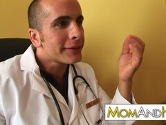 MILF MOM Kayla Synz anal with weird doctor