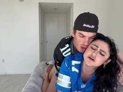 Cuck Hubby Loses Fantasy Football Bet And Watched Wife Fuck Huge Dick - Josie Jaxxon + Daddyjm