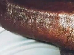 素人, アメリカ人, 黒人, イく瞬間, オナニー, 一人