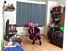 Sissy Sluts Selfbondage goes wrong