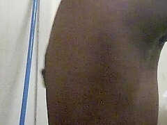 Grosser arsch, Grosser schwanz, Schwarz, Selbstgemacht, Masturbation
