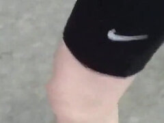 Jogging in New Outfit