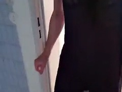 Amatør, Transvestit, Hæle, Lingerie, Udendørs, Shemale, Solo, Bryster