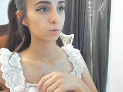 Amatéři, Brunetka, Masturbace, Sólo, Webkamera
